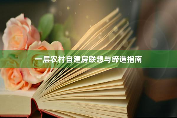 一层农村自建房联想与缔造指南